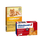 Купить средства от глистов (антигельминтики) для кошек с доставкой в ...