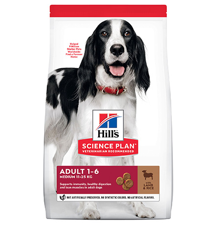 Hills Science Plan Adult 1 6 Medium Lamb Rice