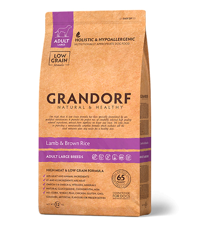 Grandorf Holistic & Hypoallergenic Large Lamb & Rice / Сухой корм ...