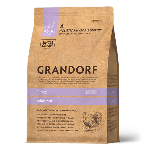 Grandorf Holistic & Hypoallergenic Adult Mini Turkey / Сухой корм ...