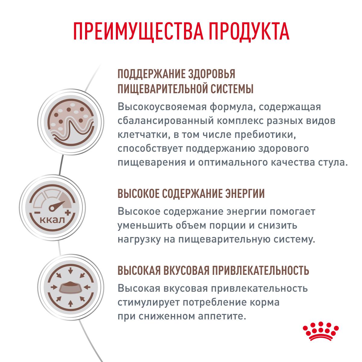 Royal Canin Gastro Intestinal GI25 / Ветеринарный сухой корм Роял Канин  Гастро Интестинал для взрослых собак при нарушении Пищеварения 2 кг купить  в Москве по низкой цене 2 473₽ | интернет-магазин ZooMag.ru