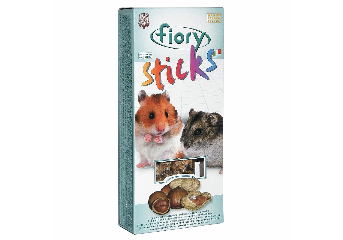 Fiory Sticks / Палочки Фиори для Хомяков с Орехами 2x50 г купить в Москве  по низкой цене 400₽ | интернет-магазин ZooMag.ru