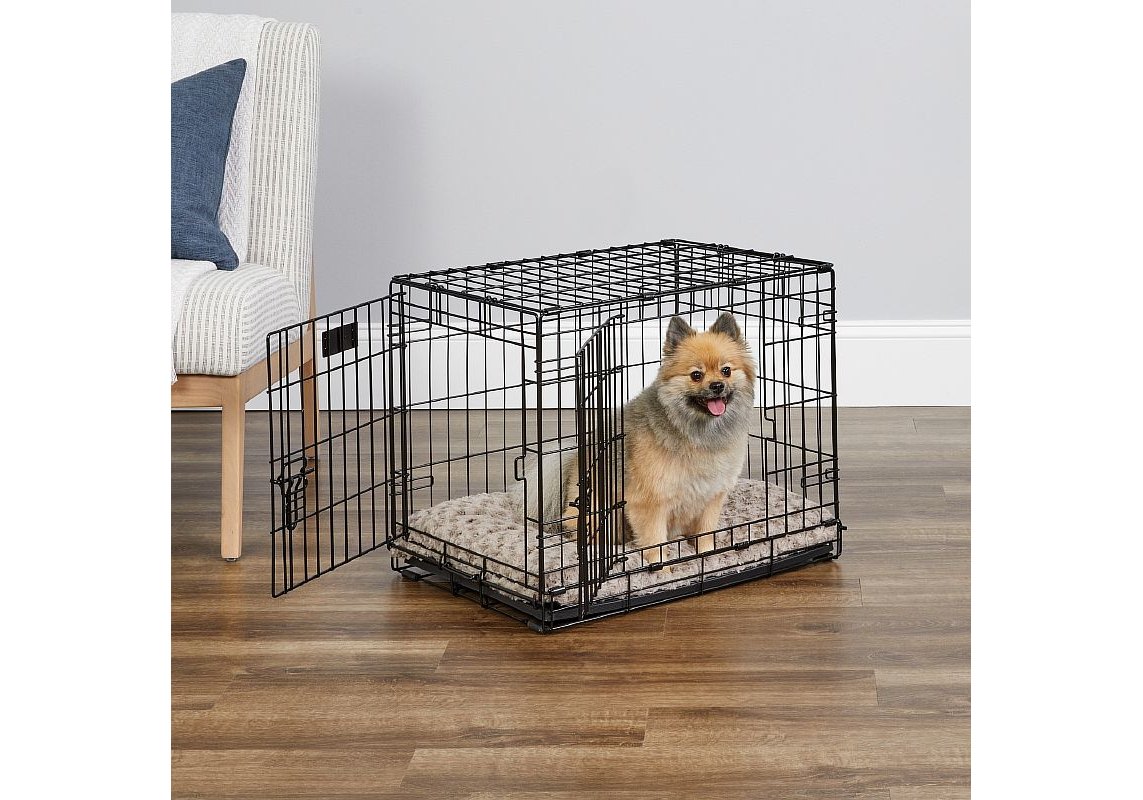 MidWest iCrate Double Door Dog Crate / Клетка Мидвест 2 двери Черная  24