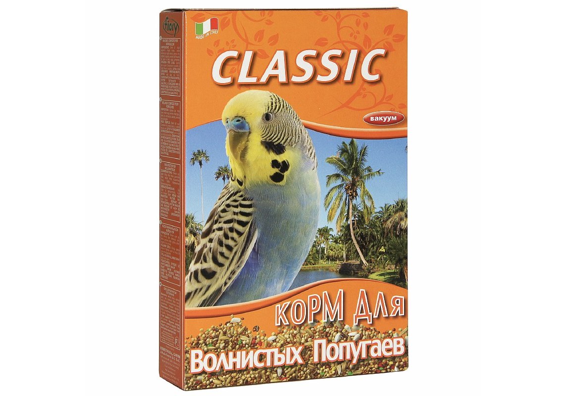 Fiory Classic / Корм Фиори для Волнистых попугаев 400 г купить в Москве по  низкой цене 240₽ | интернет-магазин ZooMag.ru