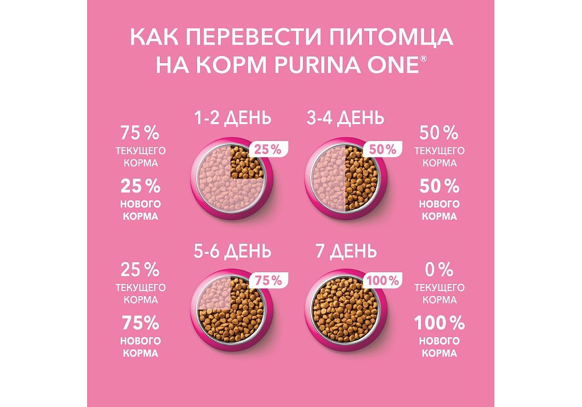 PURINA ONE KITTEN / Сухой корм Пурина УАН для котят с курицей 750 г купить  в Москве по низкой цене 470₽ | интернет-магазин ZooMag.ru