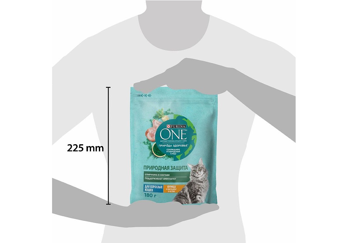 PURINA ONE SUPERFOOD / Сухой корм Пурина УАН для взрослых кошек с курицей  180 г купить в Москве по низкой цене 140₽ | интернет-магазин ZooMag.ru