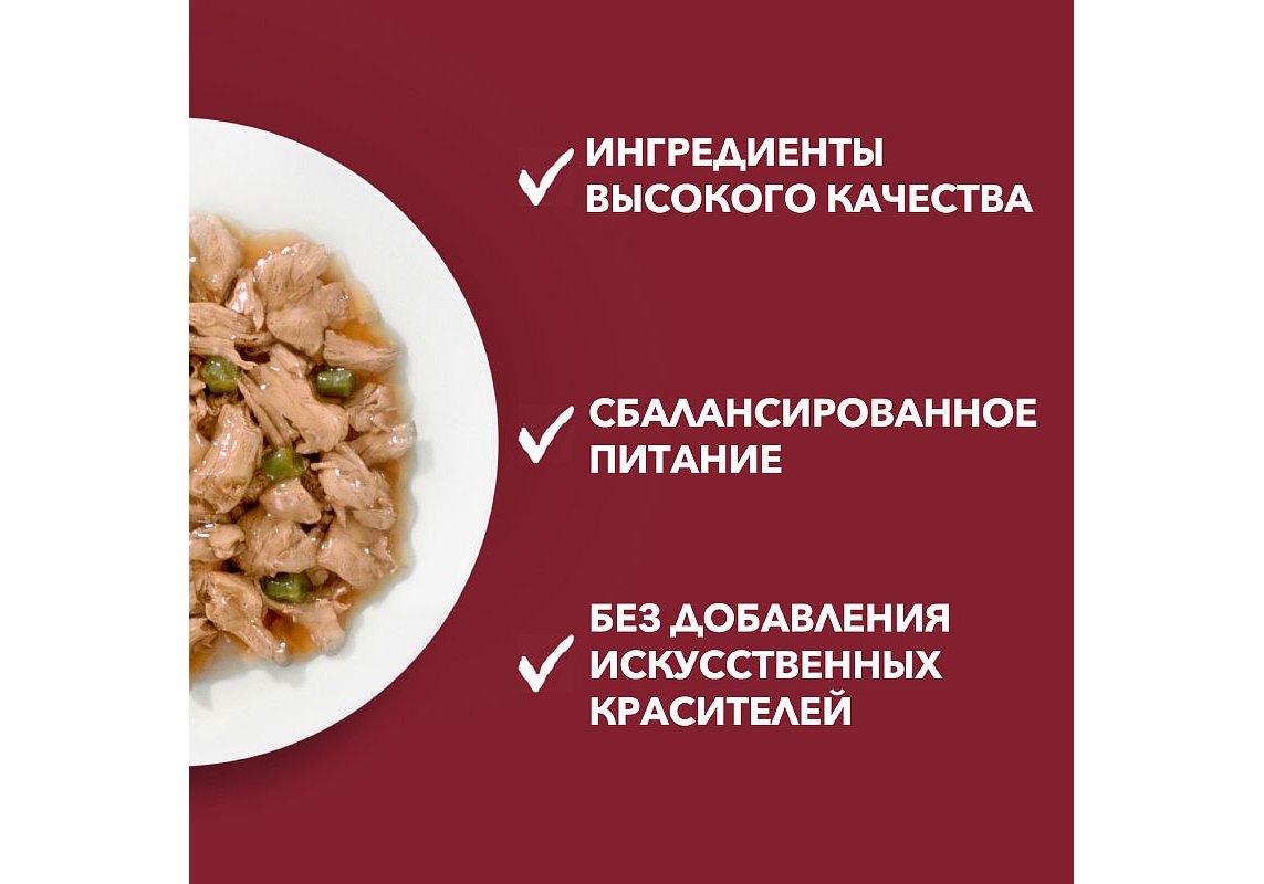 PURINA ONE ADULT / Влажный корм Паучи Пурина УАН для взрослых собак мелких  пород с курицей (цена за упаковку) 85г х 26шт купить в Москве по низкой  цене 940₽ | интернет-магазин ZooMag.ru