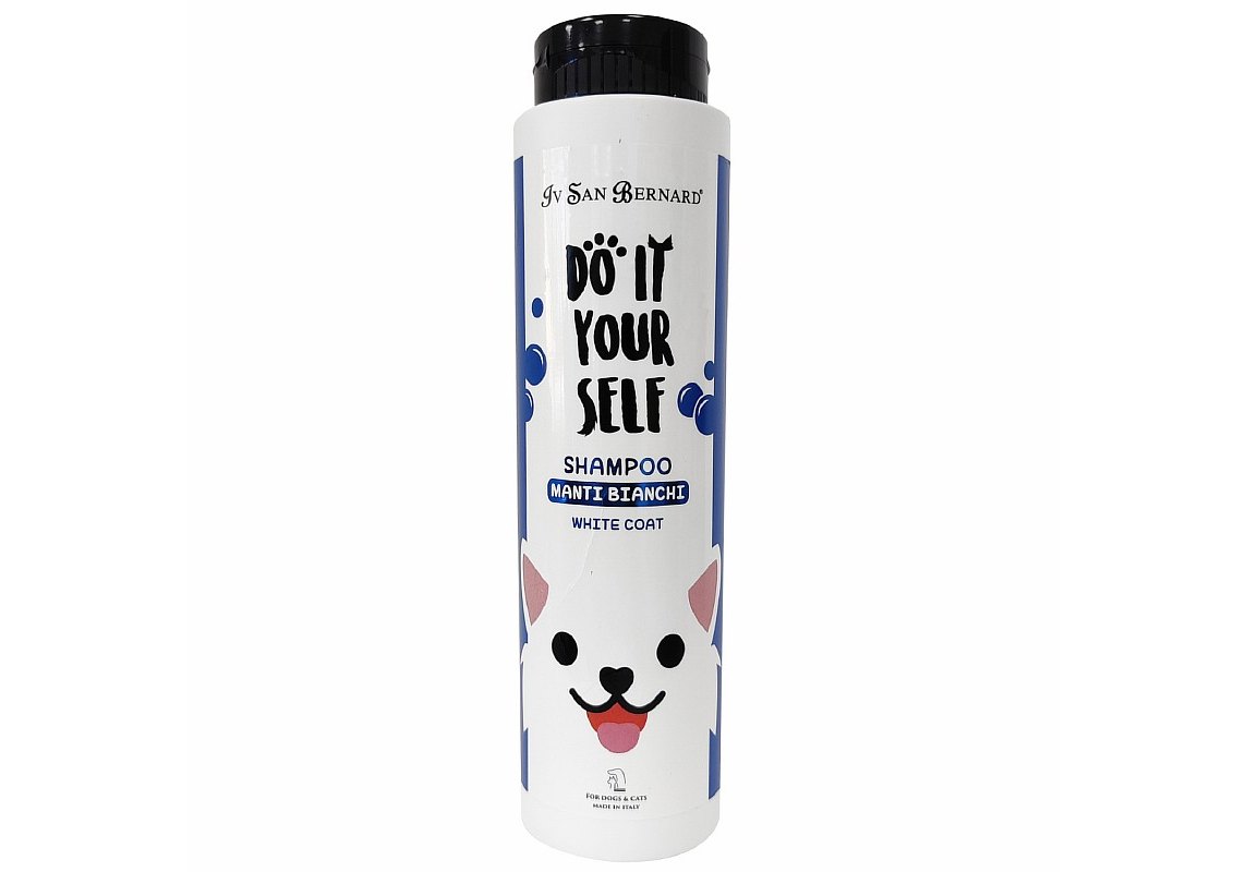 Iv San Bernard Do It Yourself Shampoo White Coat / Шампунь Ив Сан Бернард  для животных с Белой шерстью 300 мл купить в Москве по низкой цене 1 313₽ |  интернет-магазин ZooMag.ru