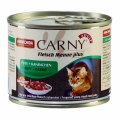 Animonda Carny Adult / Консервы Анимонда для кошек с  Говядиной Индейкой и Кроликом (цена за упаковку)