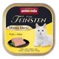Animonda Vom Feinsten Mildes Menu Pute Kaese / Консервы Анимонда для взрослых кошек с Индейкой и сыром (цена за упаковку)