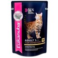 Eukanuba Adult Chicken / Паучи (Влажный корм) Эукануба для взрослых кошек в возрасте от 1 года до 7 лет с Курицей (цена за упаковку)