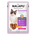 Nalapu Паучи для взрослых кошек с чувствительным пищеварением с ягненком в соусе (цена за упаковку)