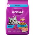 Whiskas / Сухой корм Вискас для взрослых кошек подушечки-паштет с Лососем