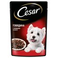 Cesar / Паучи Цезарь для собак Говядина и овощи (цена за упаковку)