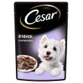 Cesar / Паучи Цезарь для собак Ягненок в сырном соусе (цена за упаковку)