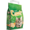 Счастливые лапки Наполнитель для кошачьего туалета Древесный