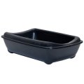 Homecat / Туалет Хоумкэт для кошек с бортиком черный