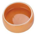 Nobby / Миска Ноби Керамическая с выпуклыми стенками Оранжевая
