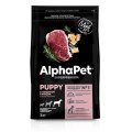 AlphaPet Puppy Superpremium / Сухой корм АльфаПет для Щенков, беременных и кормящих собак Крупных пород до 6 месяцев Говядина рубец