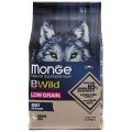 Monge Dog BWild Low Grain Adult All Breeds Goose / Сухой Низкозерновой корм Монж Бивайлд для взрослых собак всех пород мясо Гуся