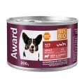 Award Adult / Влажный корм Авард для взрослых собак Паштет из говядины с морковью (цена за упаковку)