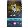 Mr.Buffalo Puppy & Junior / Сухой корм Мистер Бафало для Щенков и Юниоров Индейка