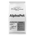 AlphaPet Junior Superpremium / Сухой корм АльфаПет для Щенков Крупных пород с 6 месяцев до 1,5лет Говядина рис