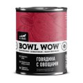 BOWL WOW / Влажный корм Боул Вау для собак всех пород Говядина с овощами (цена за упаковку)