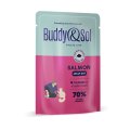 Buddy Sol Premium Adult Salmon / Влажный корм Паучи Бадди Сол для взрослых кошек Лосось (цена за упаковку)