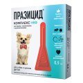 Apicenna ПРАЗИЦИД-КОМПЛЕКС НЕО капли на холку для щенков и собак до 5 кг