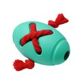 Homepet Silver Series / Игрушка Хоумпет для собак Мяч регби с канатом Каучуковый D 8 см х 12,7 см