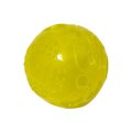 Homepet TPR / Игрушка Хоумпет для собак Мячик с пищалкой желтый