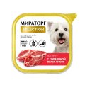 Мираторг Selection / Влажный корм Ламистеры для взрослых собак Мелких пород Паштет с Говядиной (цена за упаковку)