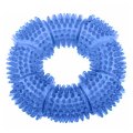 Homepet TPR / Игрушка Хоумпет для собак Кольцо с шипами и пищалкой секционное