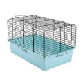 Homepet / Клетка Хоумпет для кроликов хорьков и морских свинок 58х40х32,5см Шаг прута 20 мм