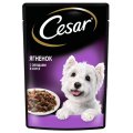 Cesar / Паучи Цезарь для собак Ягнёнок и овощи (цена за упаковку)