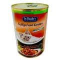 Dr.Clauder's / Консервы Доктор Клаудерс для кошек Кусочки в соусе с Домашней птицей и Морковью (цена за упаковку)