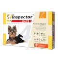 Inspector Quadro С / Капли Инспектор от Внешних и Внутренних паразитов для собак весом от 1 до 4 кг