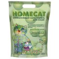 Homecat / Силикагелевый наполнитель Хоумкэт для кошачьего туалета аромат Яблоко