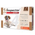 Inspector Quadro С / Капли Инспектор от Внешних и Внутренних паразитов для собак весом от 40 до 60 кг