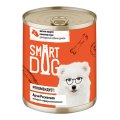 Smart Dog / Консервы Смарт Дог для взрослых собак и щенков Мясное ассорти в нежном соусе (цена за упаковку)