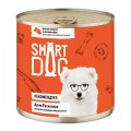 Smart Dog / Консервы Смарт Дог для взрослых собак и щенков Мясное ассорти в нежном соусе (цена за упаковку)