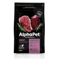 AlphaPet Superpremium / Сухой корм АльфаПет для взрослых кошек Говядина печень