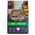 Mr.Buffalo Adult Sterilized / Сухой корм Мистер Бафало для Стерилизованных кошек Индейка