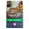 Mr.Buffalo Adult Sterilized / Сухой корм Мистер Бафало для Стерилизованных кошек Индейка
