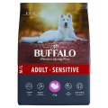 Mr.Buffalo Adult M L Sensitive / Сухой корм Мистер Бафало для собак Средних и Крупных пород с Чувствительным пищеварением Индейка