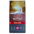 Mr.Buffalo Hair & Skin M L / Сухой корм Мистер Бафало для собак Средних и Крупных пород для Шерсти и Кожи Лосось
