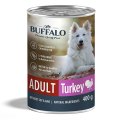 Mr.Buffalo Adult Turkey / Консервы Мистер Бафало для взрослых собак Индейка (цена за упаковку)