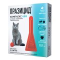 Apicenna ПРАЗИЦИД-КОМПЛЕКС НЕО капли на холку для кошек более 4 кг