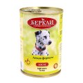 Berkley LOCAL №6 Light menu / Влажный корм Консервы Беркли для собак всех стадий жизни Легкая формула (цена за упаковку)